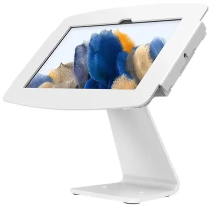 Compulocks Galaxy Tab A8 10.5-inch Rotating Counter Stand Kiosk - White